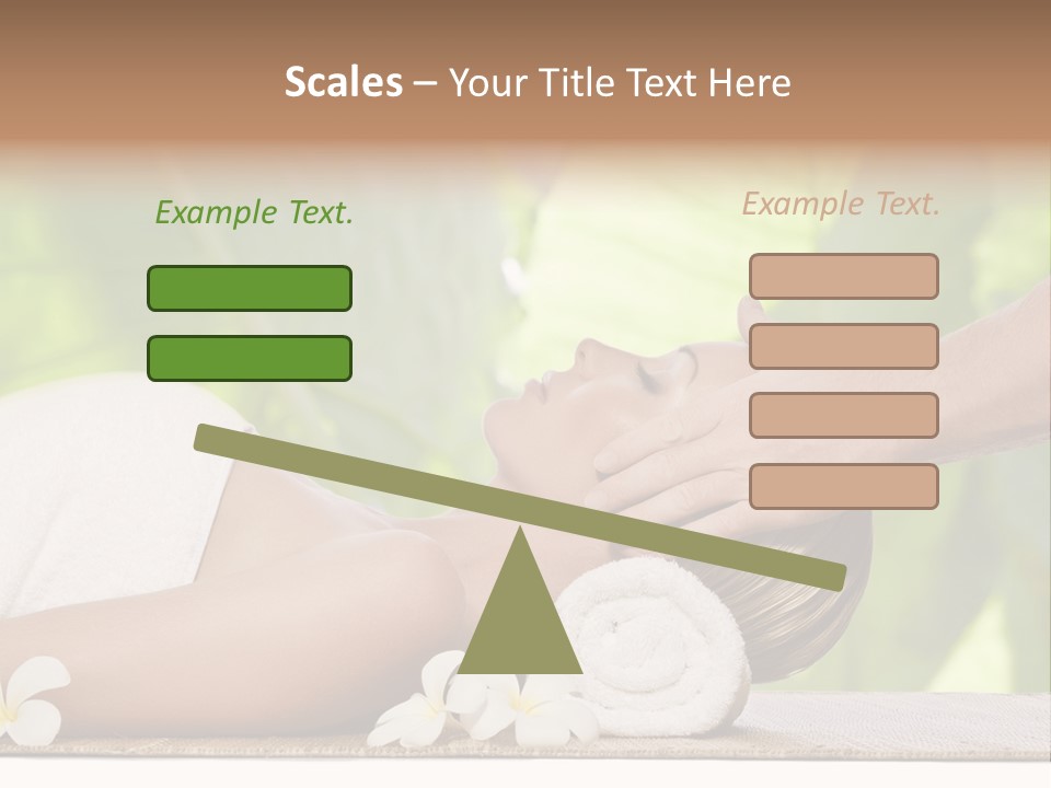 Neck Top Wellness PowerPoint Template