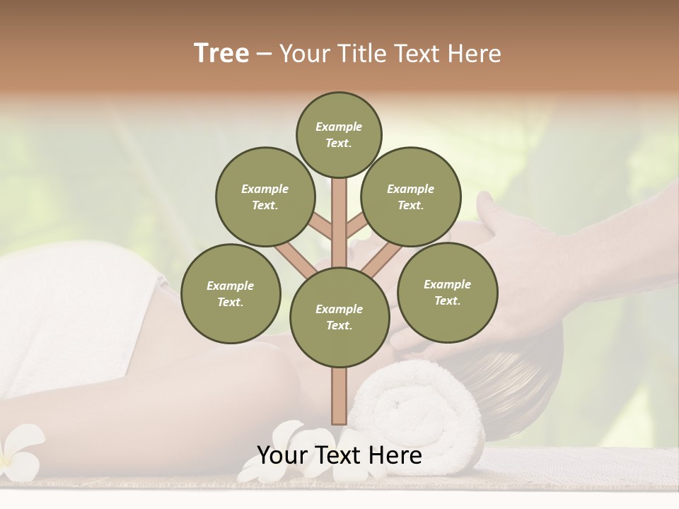 Neck Top Wellness PowerPoint Template