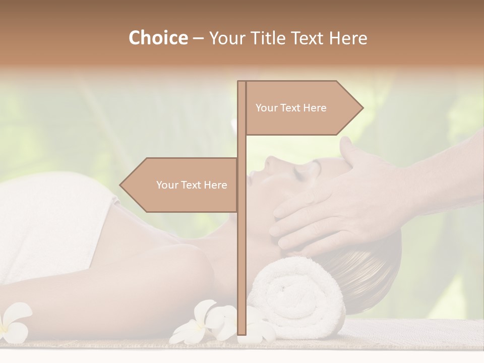 Neck Top Wellness PowerPoint Template