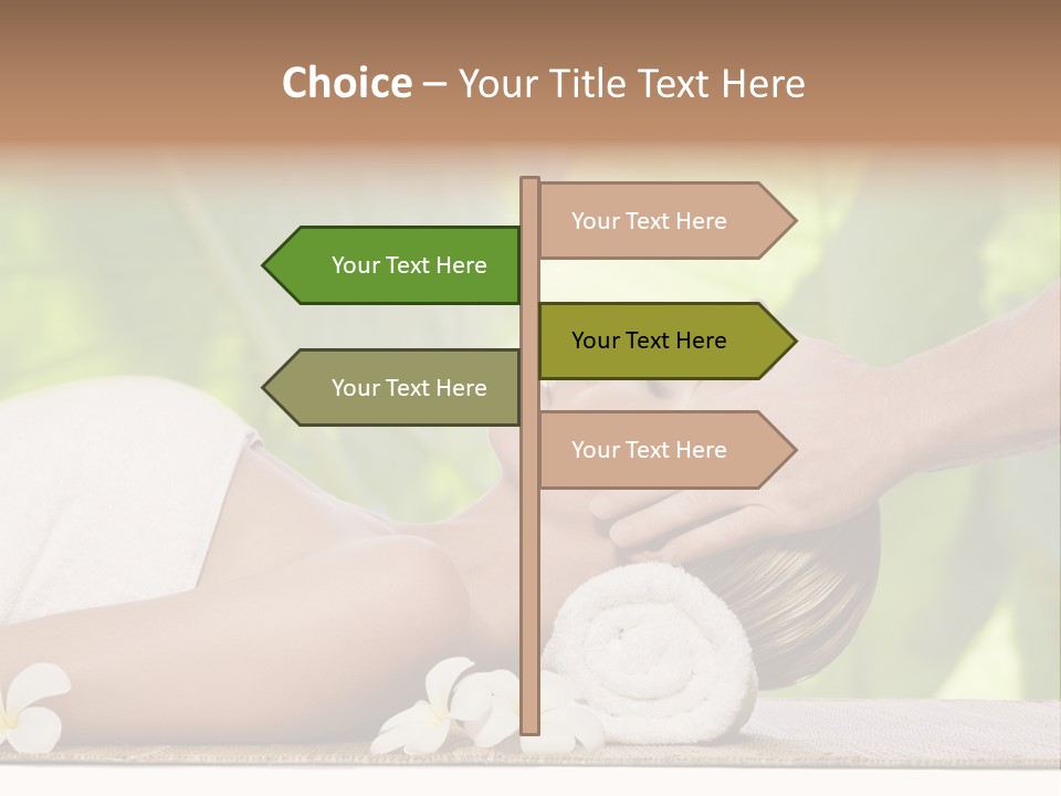 Neck Top Wellness PowerPoint Template