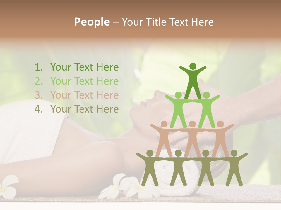 Neck Top Wellness PowerPoint Template