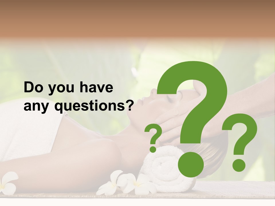 Neck Top Wellness PowerPoint Template