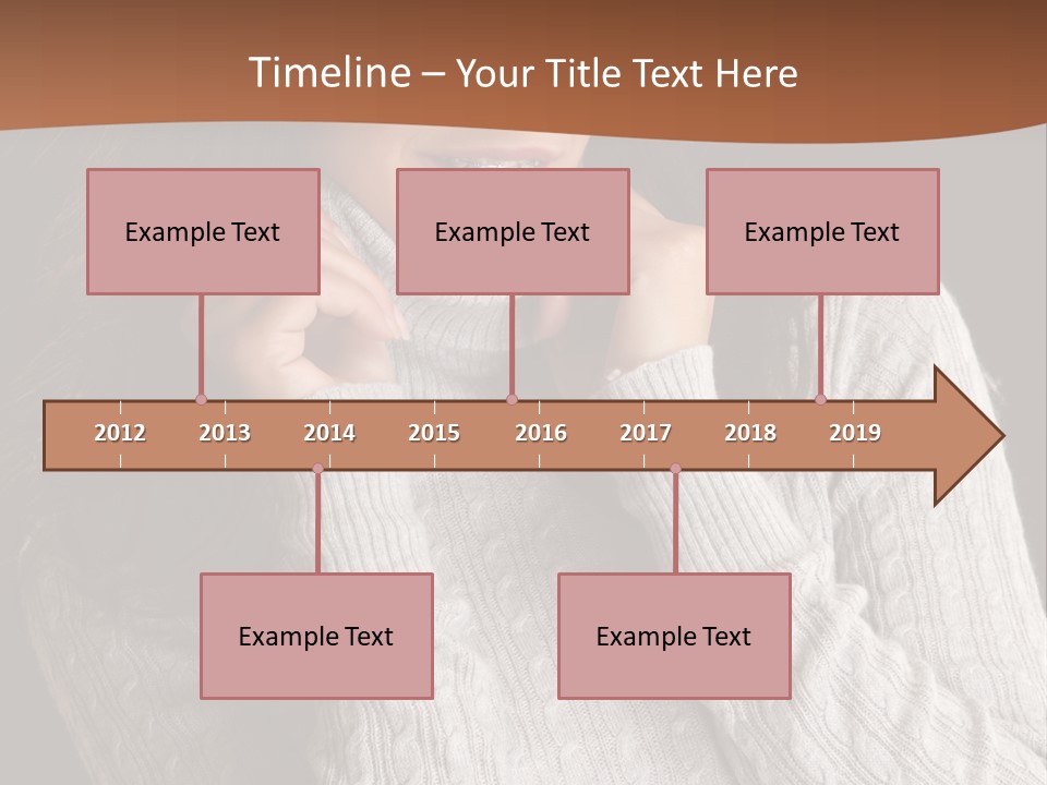 Modern Person Face PowerPoint Template