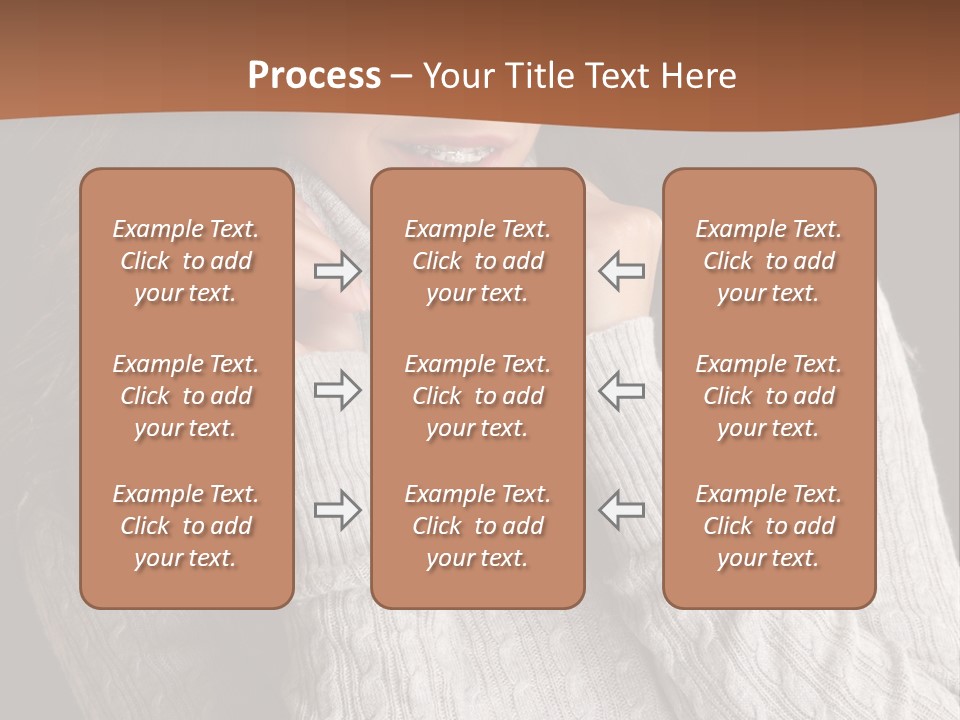 Modern Person Face PowerPoint Template