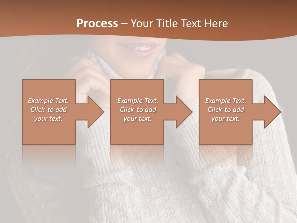 Modern Person Face PowerPoint Template