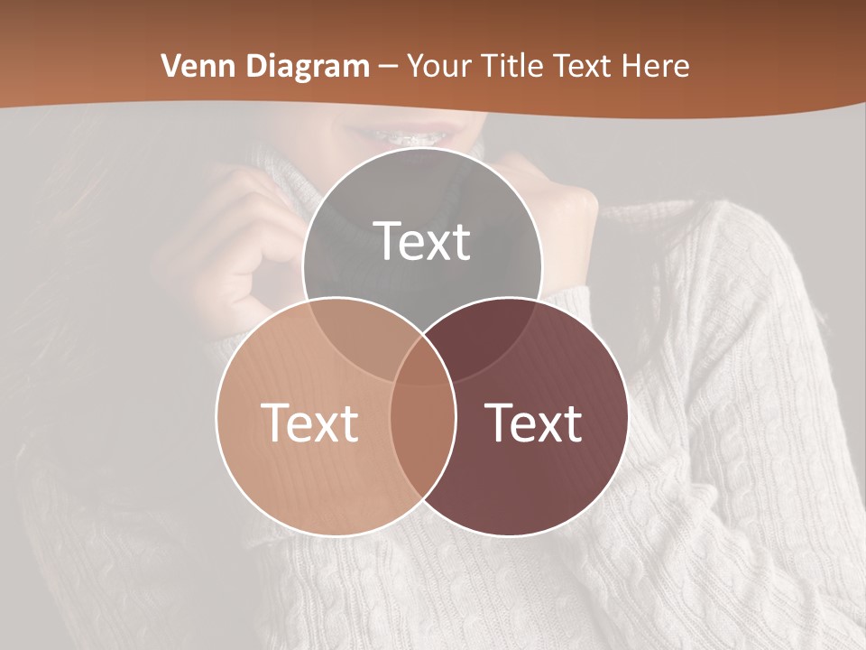 Modern Person Face PowerPoint Template