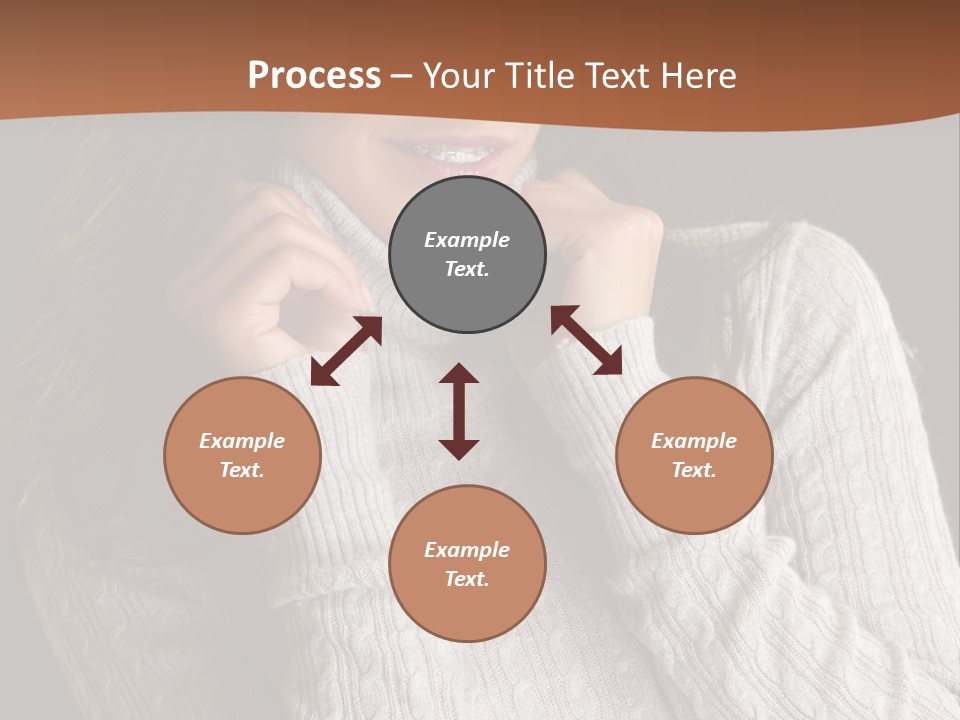 Modern Person Face PowerPoint Template