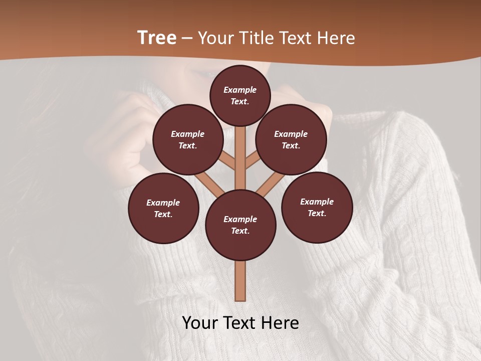 Modern Person Face PowerPoint Template