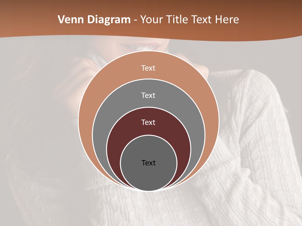 Modern Person Face PowerPoint Template