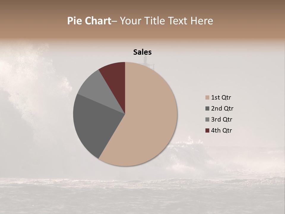 Ocean Beacon God PowerPoint Template