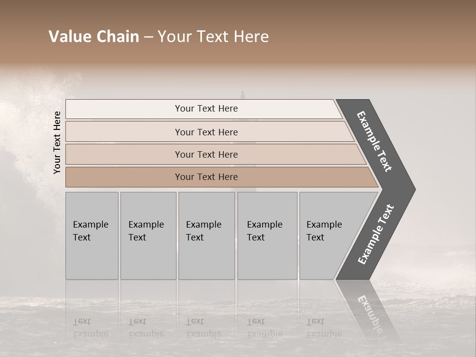 Ocean Beacon God PowerPoint Template