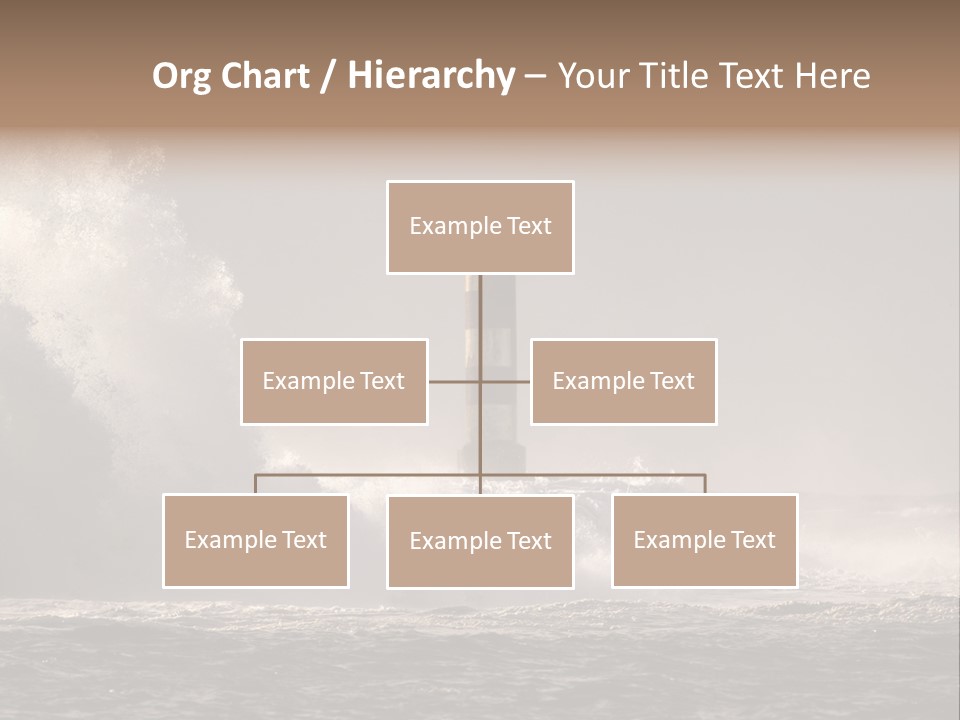 Ocean Beacon God PowerPoint Template