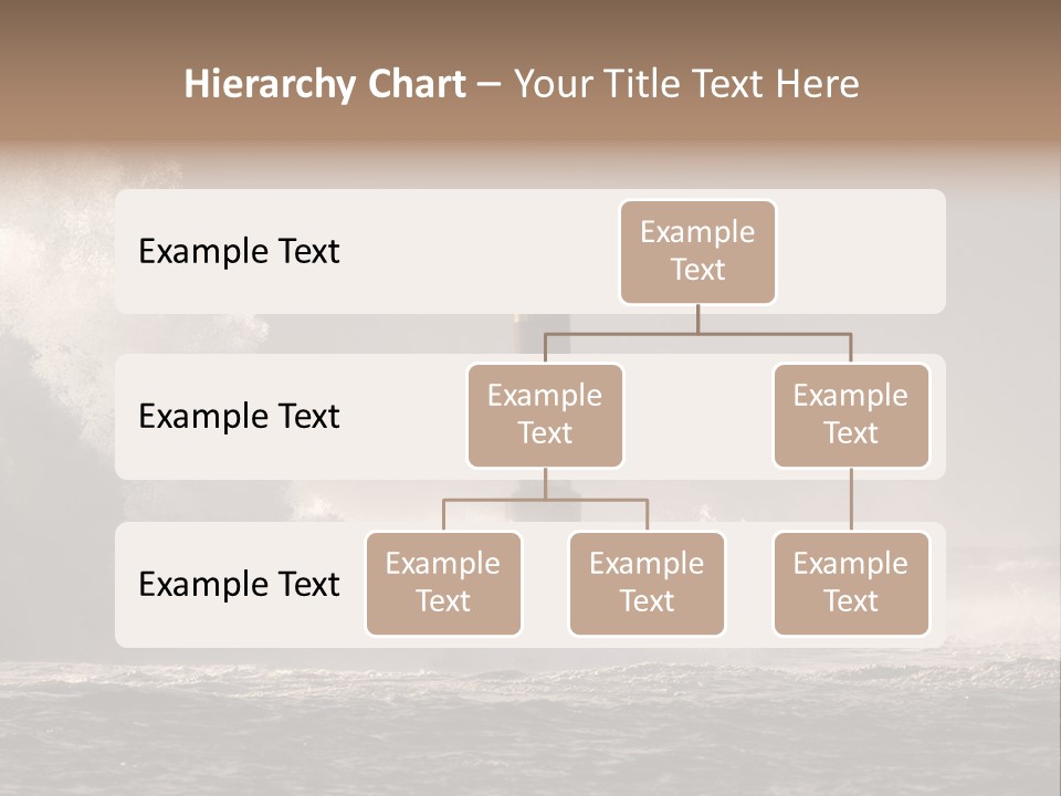 Ocean Beacon God PowerPoint Template