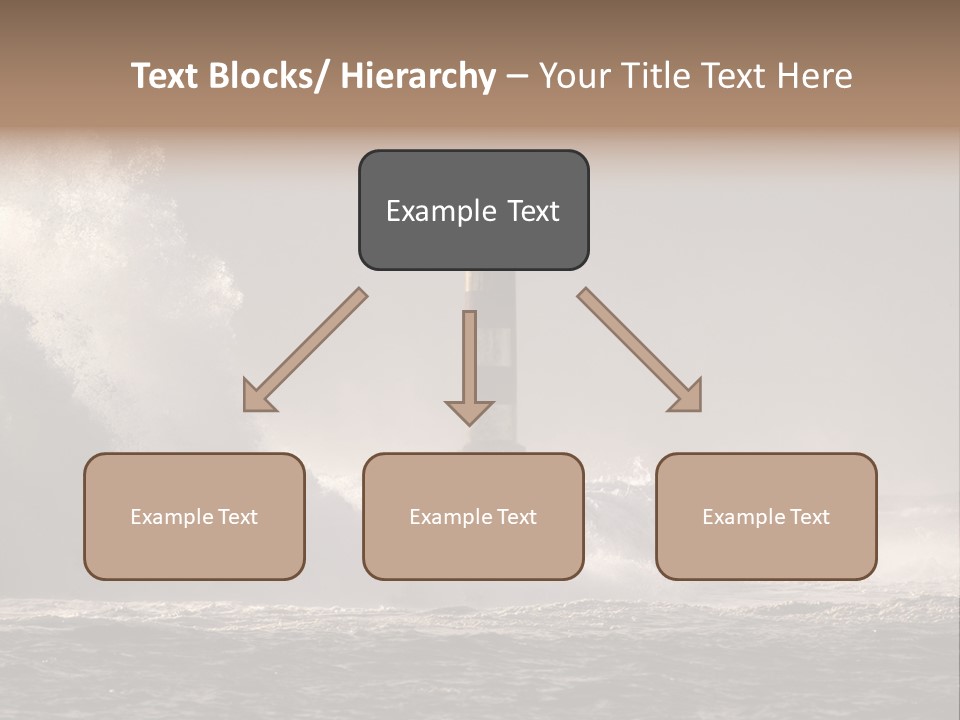 Ocean Beacon God PowerPoint Template
