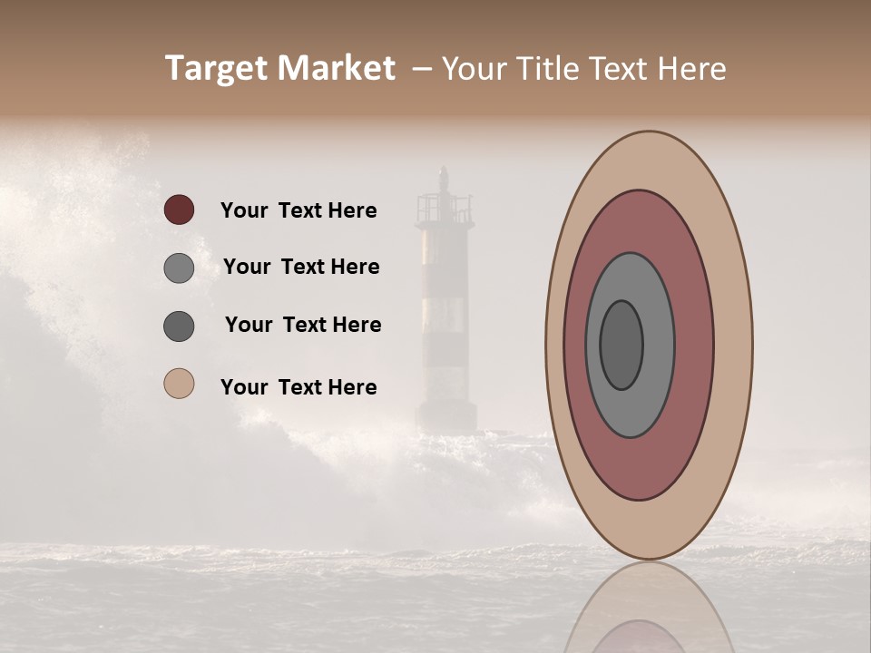 Ocean Beacon God PowerPoint Template