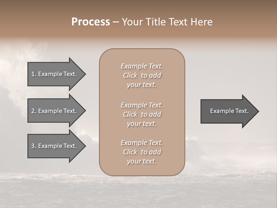 Ocean Beacon God PowerPoint Template