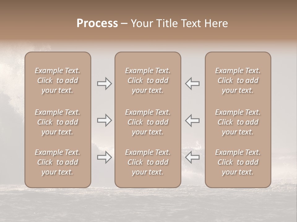 Ocean Beacon God PowerPoint Template