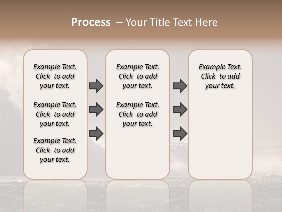 Ocean Beacon God PowerPoint Template