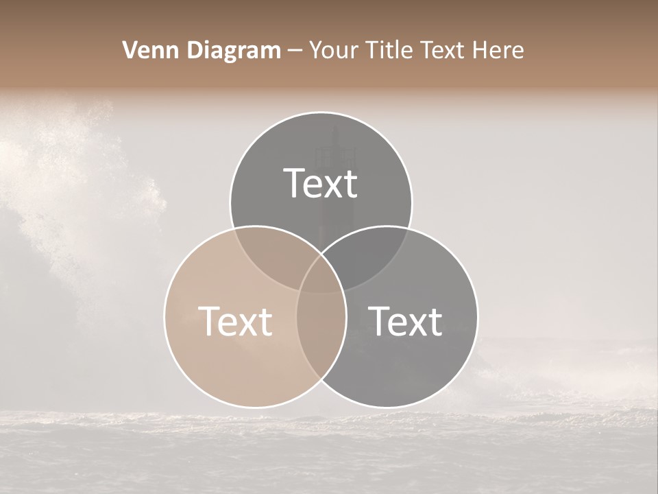 Ocean Beacon God PowerPoint Template