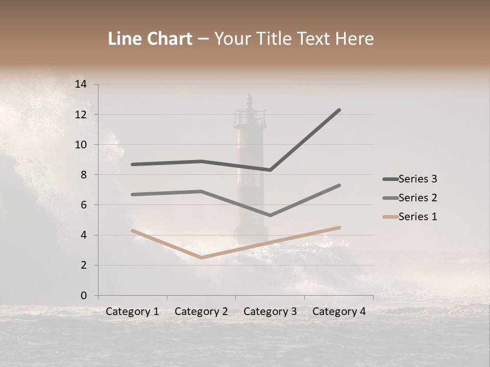 Ocean Beacon God PowerPoint Template