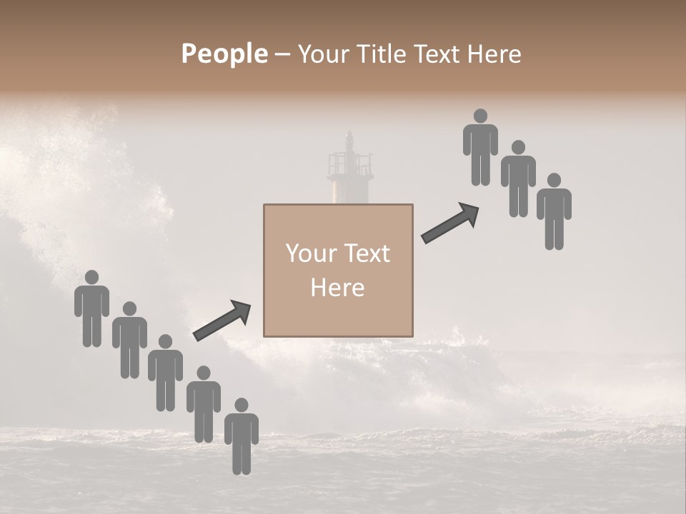 Ocean Beacon God PowerPoint Template