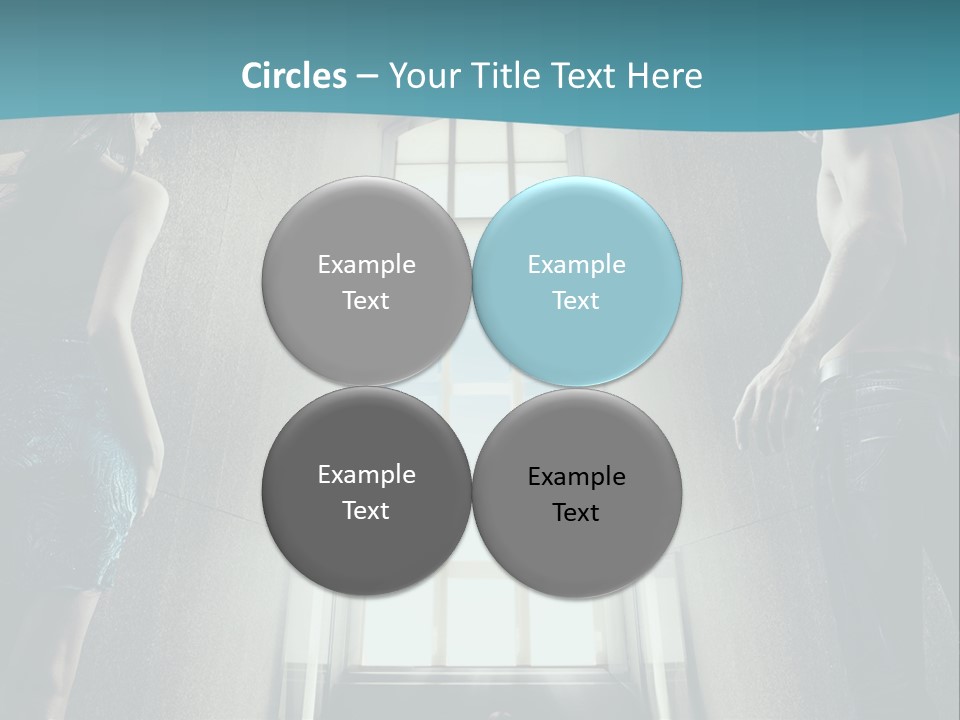 Woman Relationship Beautiful PowerPoint Template