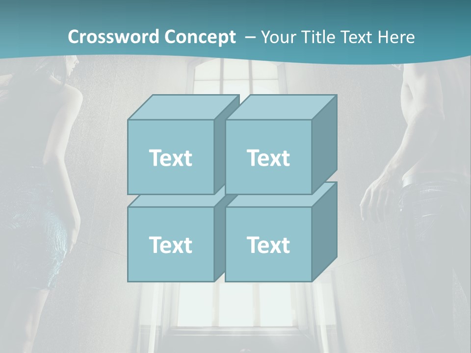 Woman Relationship Beautiful PowerPoint Template