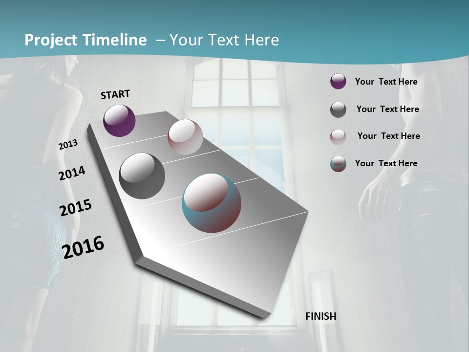 Woman Relationship Beautiful PowerPoint Template