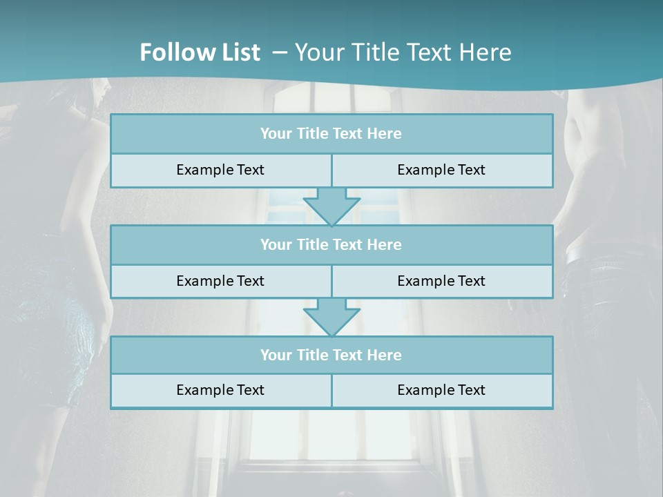 Woman Relationship Beautiful PowerPoint Template