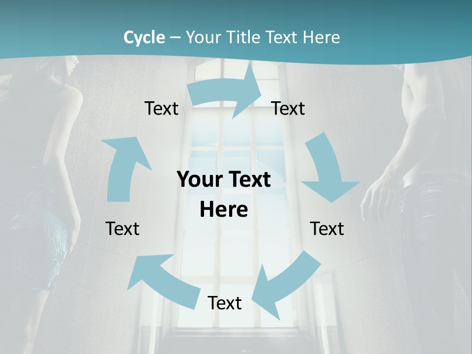 Woman Relationship Beautiful PowerPoint Template