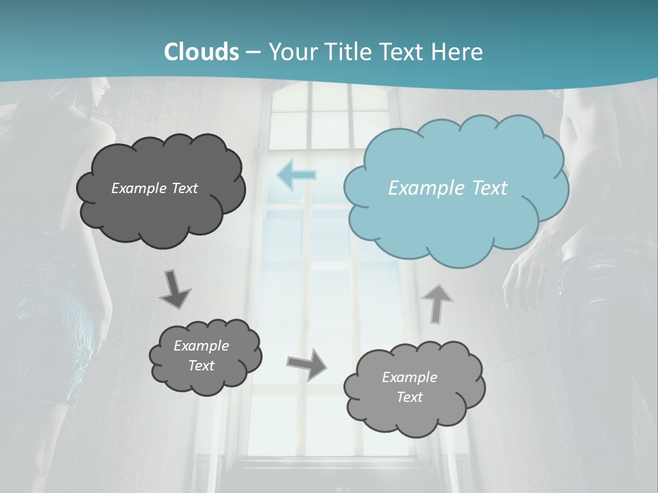 Woman Relationship Beautiful PowerPoint Template