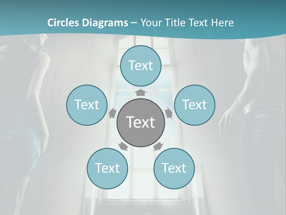 Woman Relationship Beautiful PowerPoint Template