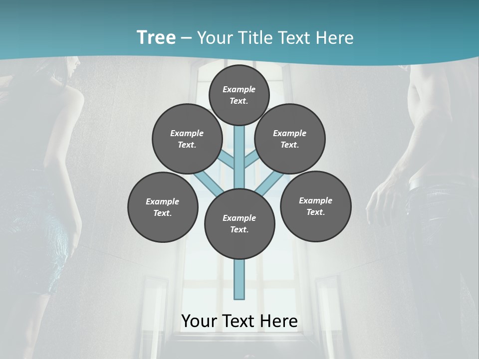 Woman Relationship Beautiful PowerPoint Template