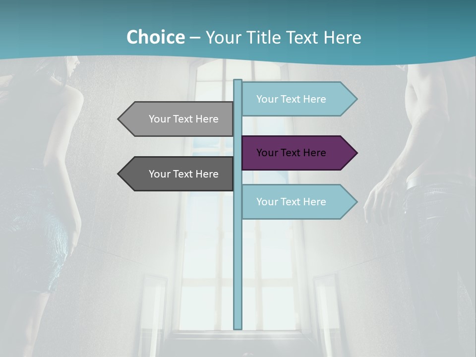Woman Relationship Beautiful PowerPoint Template