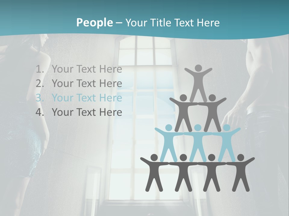 Woman Relationship Beautiful PowerPoint Template