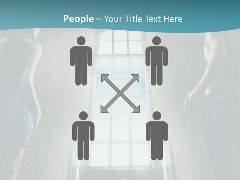 Woman Relationship Beautiful PowerPoint Template