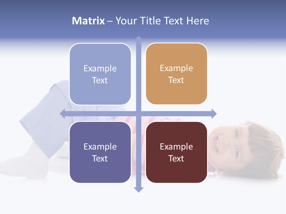 Parent Child Portrait PowerPoint Template