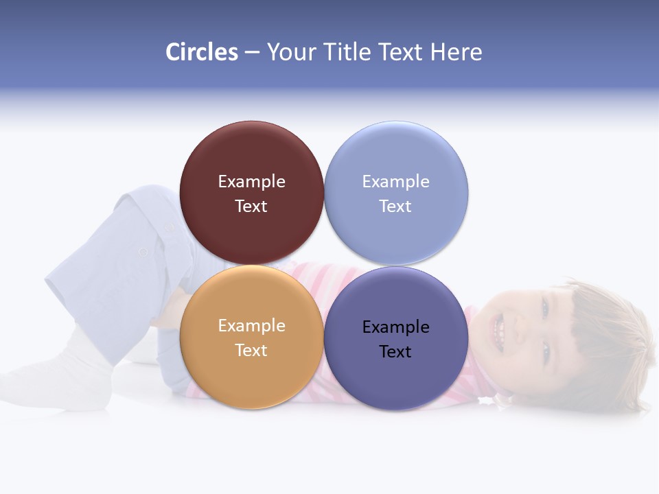 Parent Child Portrait PowerPoint Template