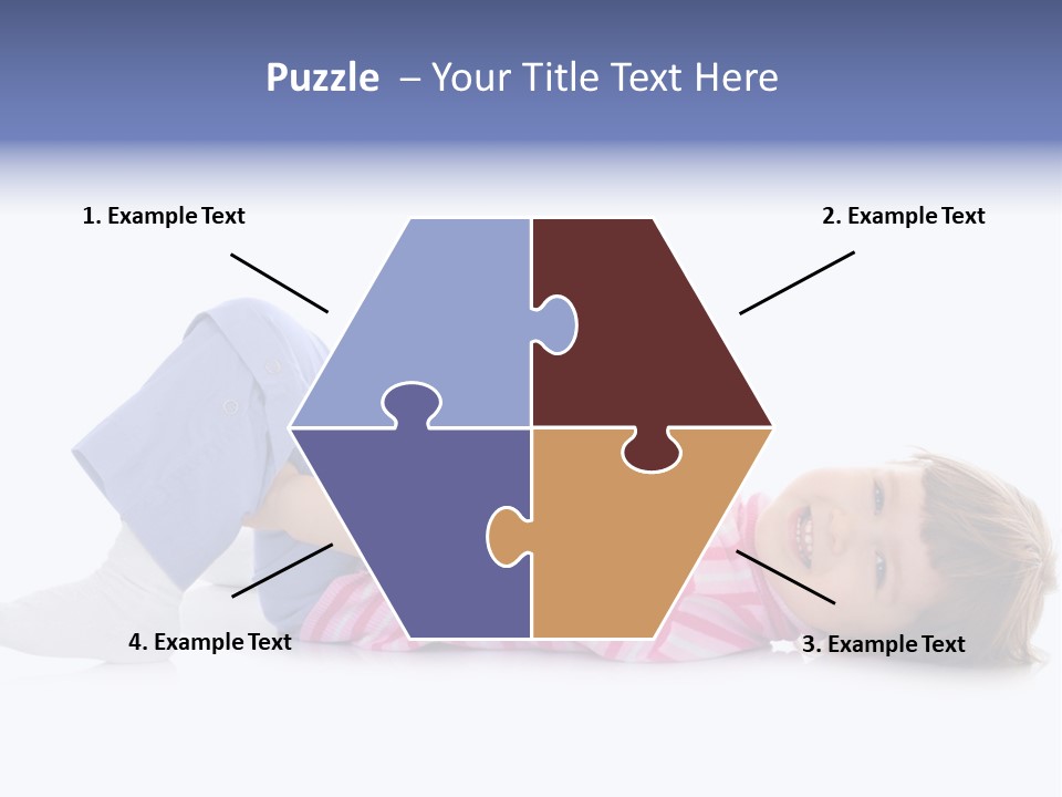 Parent Child Portrait PowerPoint Template