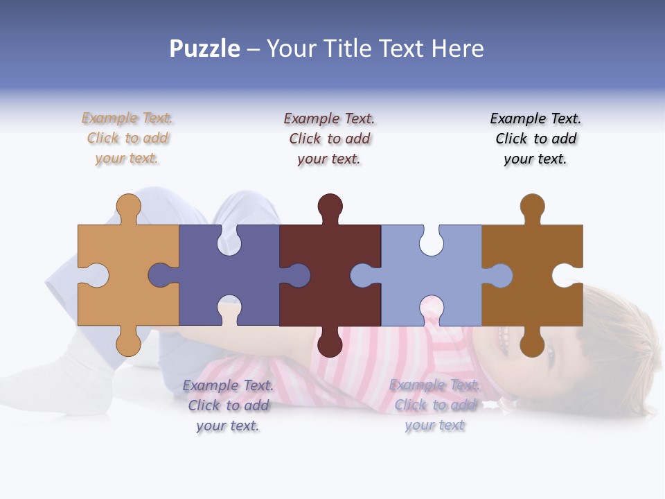 Parent Child Portrait PowerPoint Template