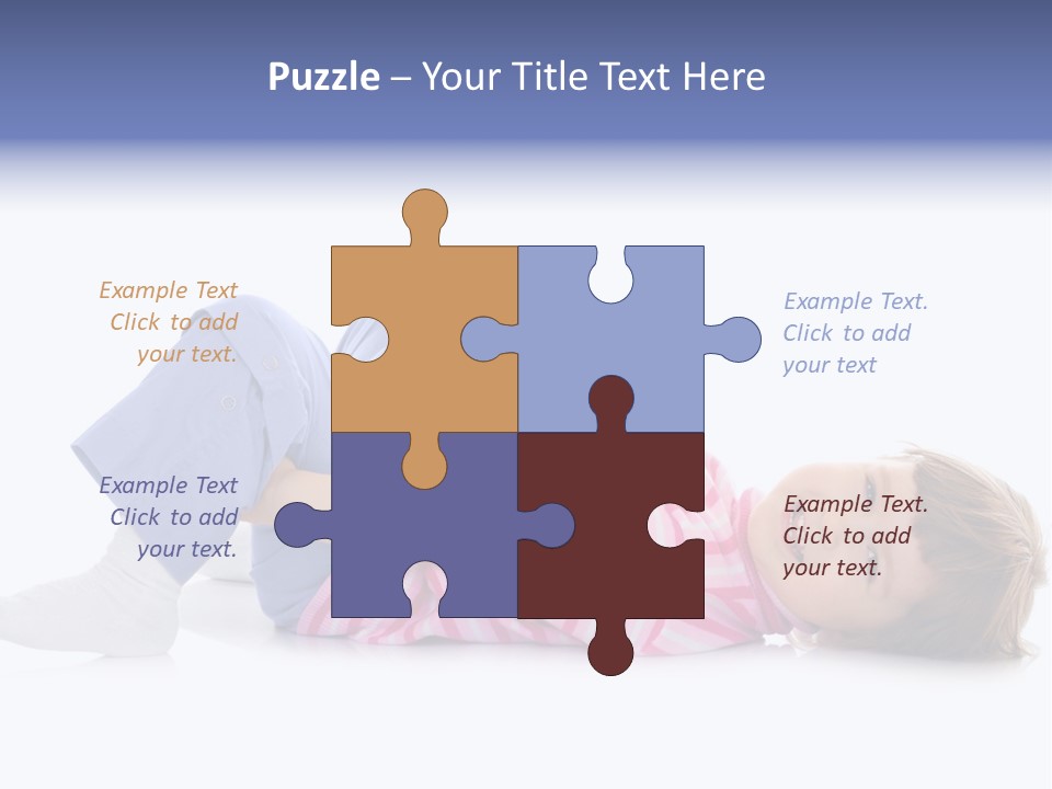 Parent Child Portrait PowerPoint Template