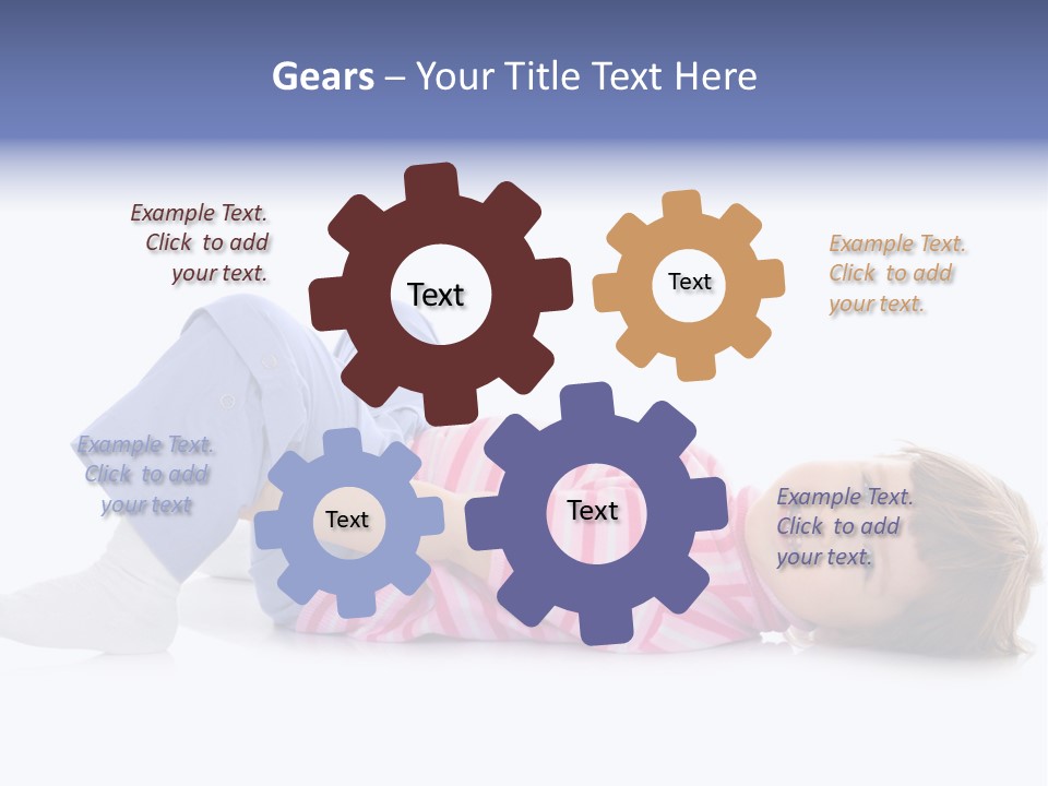 Parent Child Portrait PowerPoint Template