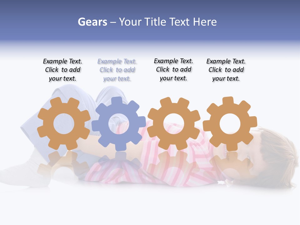 Parent Child Portrait PowerPoint Template