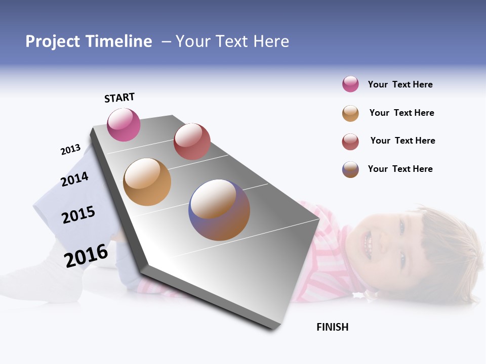 Parent Child Portrait PowerPoint Template