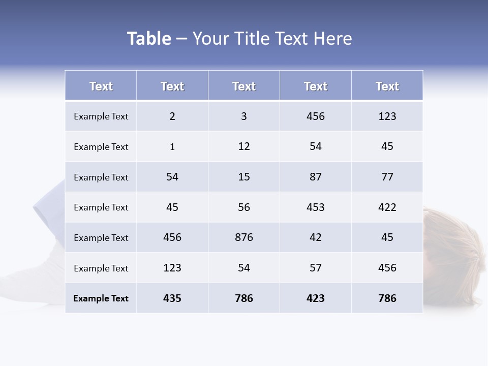 Parent Child Portrait PowerPoint Template