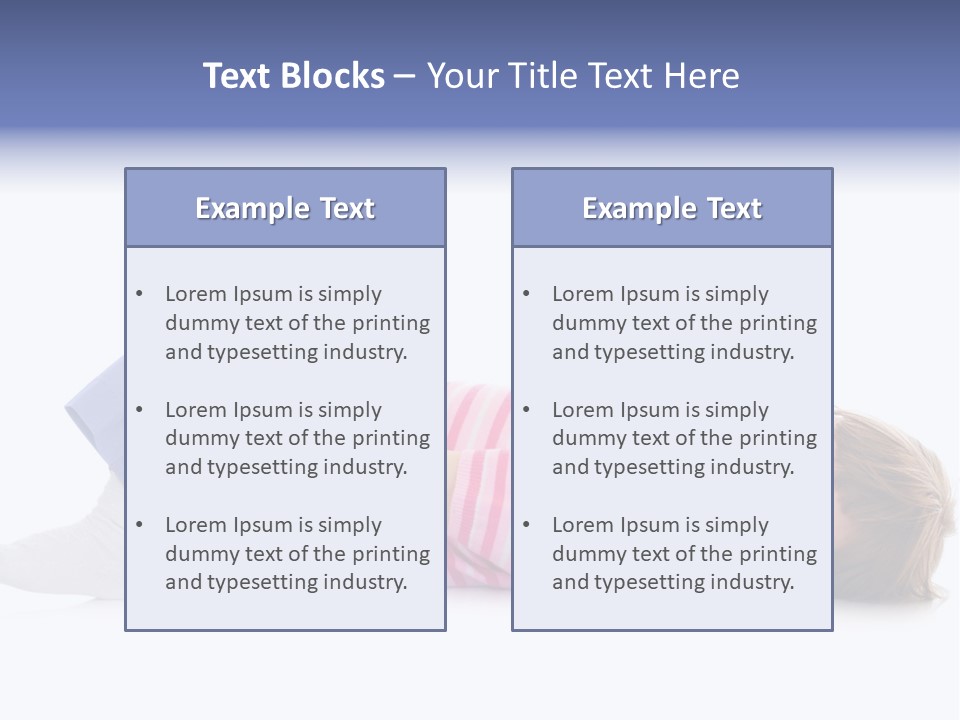 Parent Child Portrait PowerPoint Template