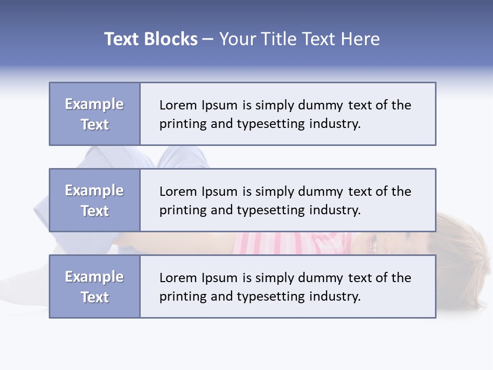 Parent Child Portrait PowerPoint Template