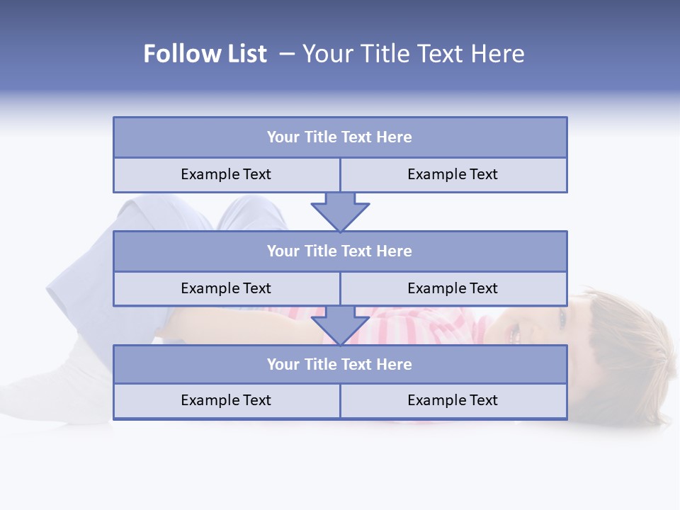 Parent Child Portrait PowerPoint Template