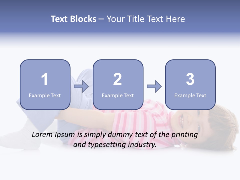 Parent Child Portrait PowerPoint Template
