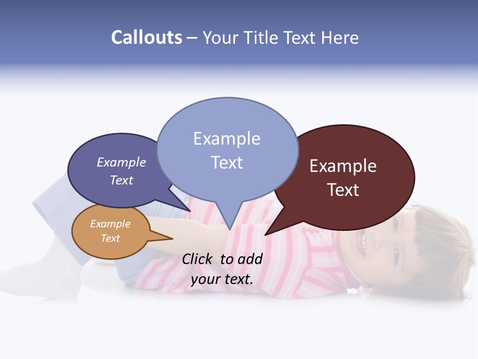 Parent Child Portrait PowerPoint Template